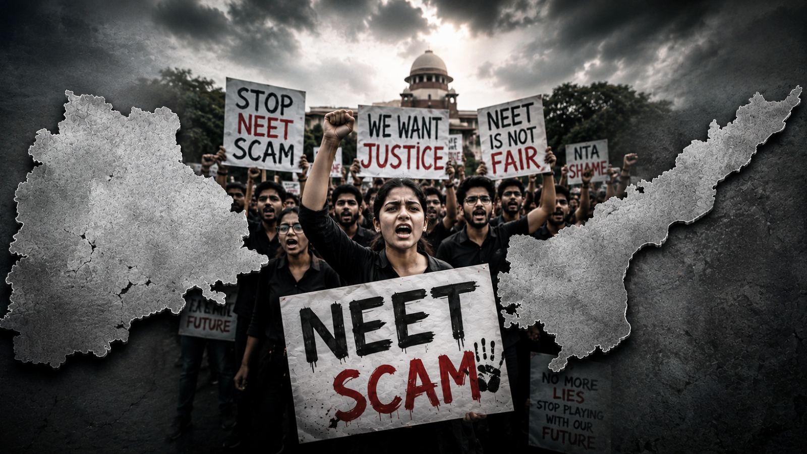 NEET protests in India