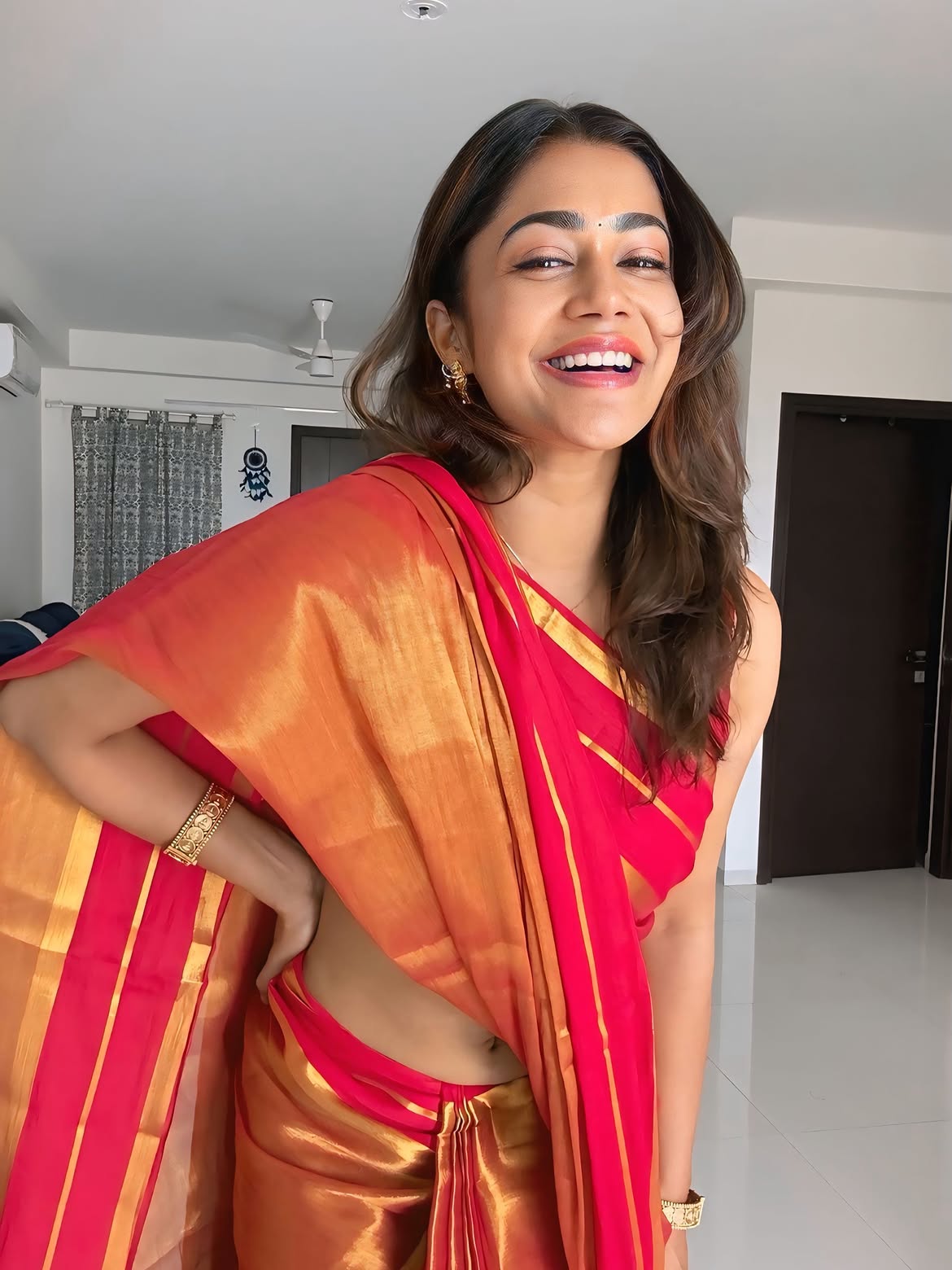Payal Radhakrishna Radiating Confidence With Big Smile