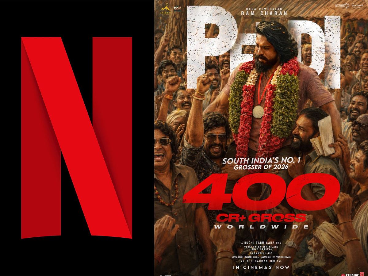 Peddi first week Netflix viewership compared with Ikka and Blast
