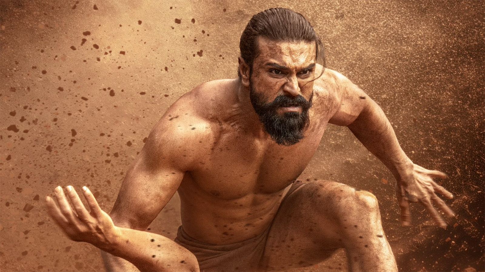 Ram Charan in Peddi Netflix version