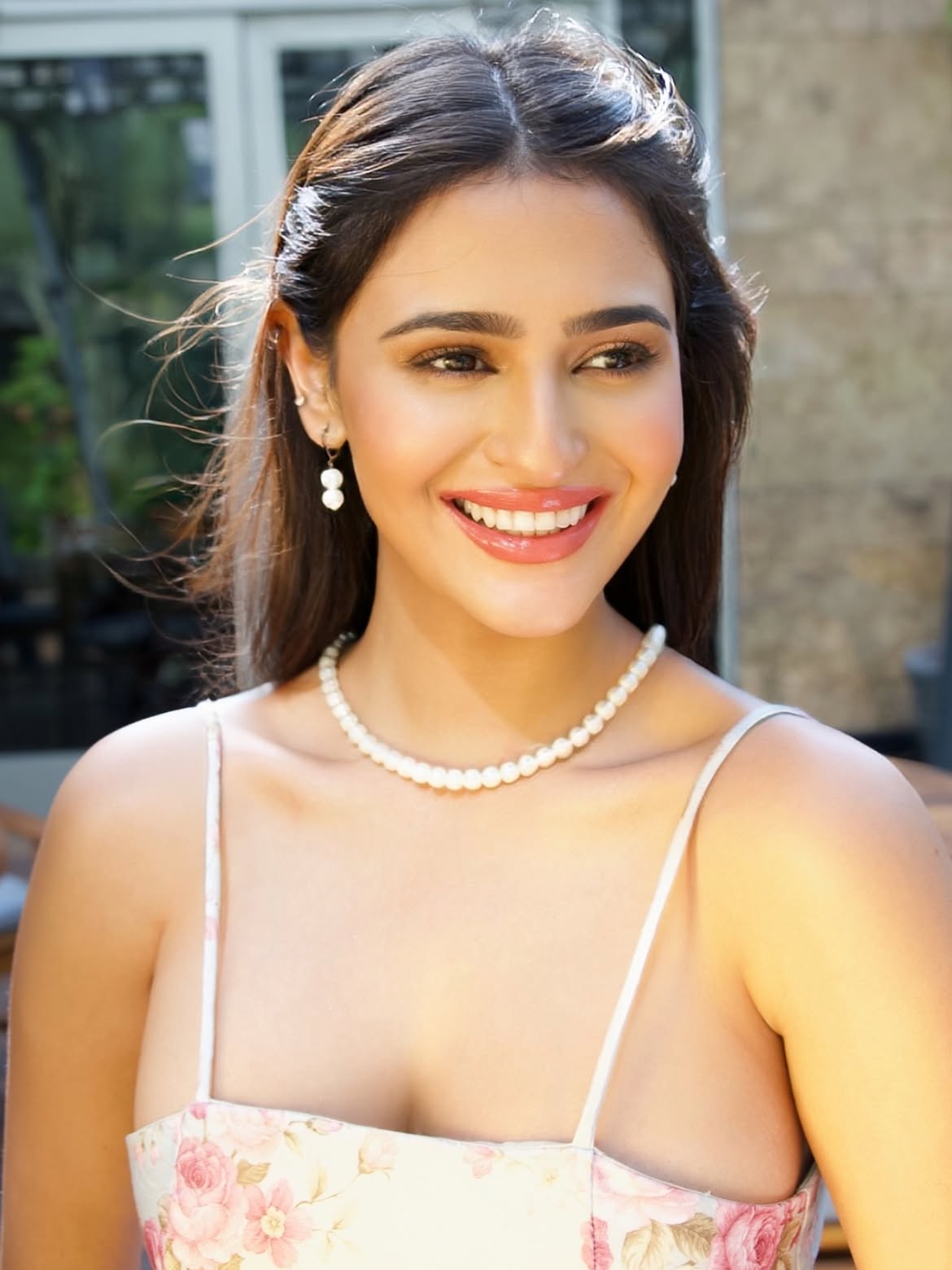 Prakriti Pavani Flaunting Radiant Smile Close Up