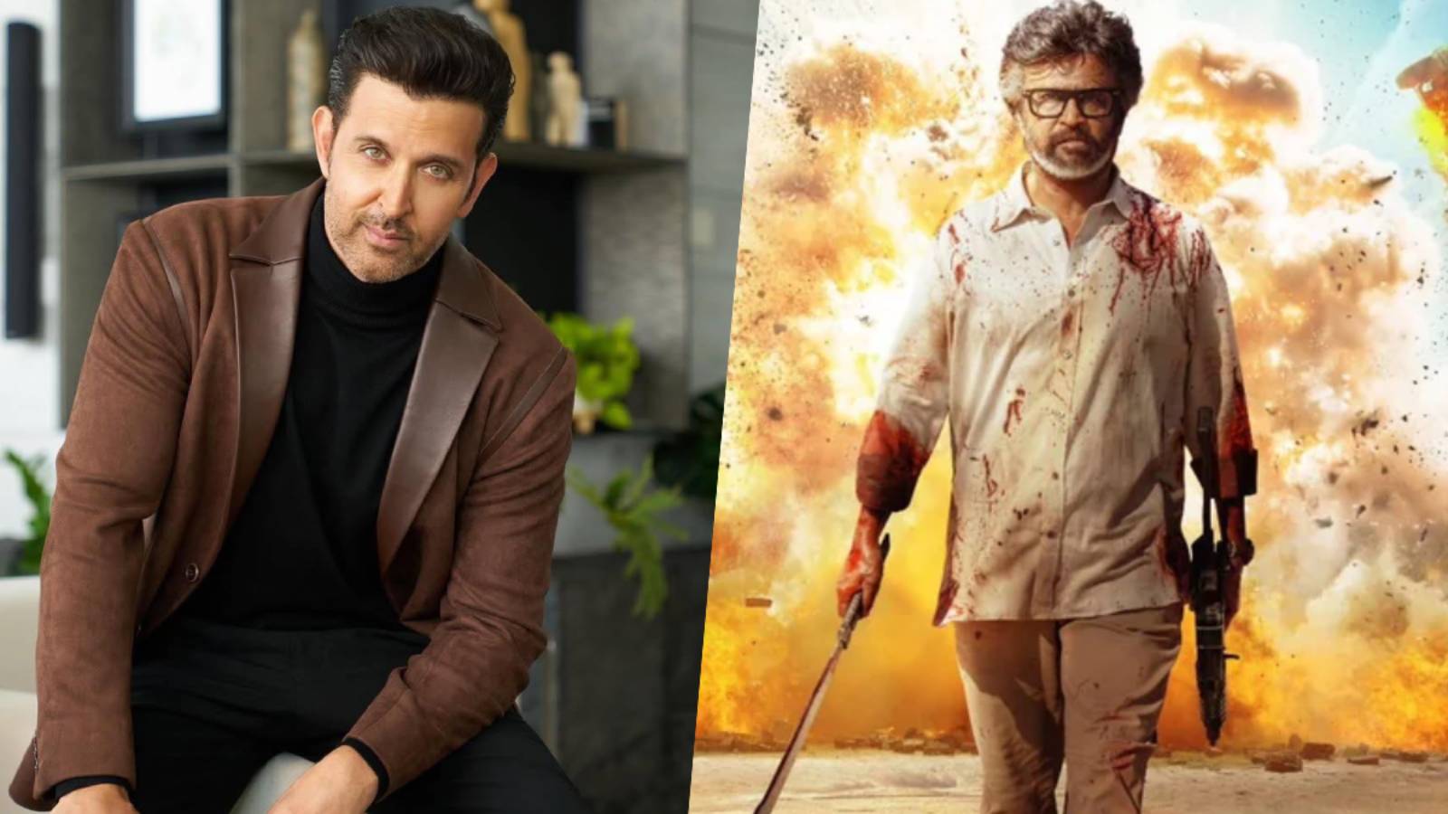 Rajinikanth and Hrithik Roshan in Jailer 2