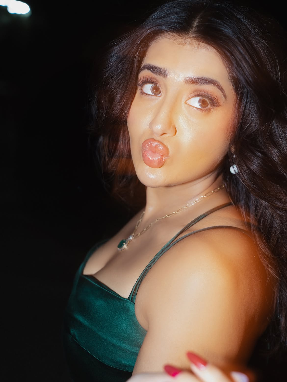 Rashi Singh Flashing Confident Close Up View