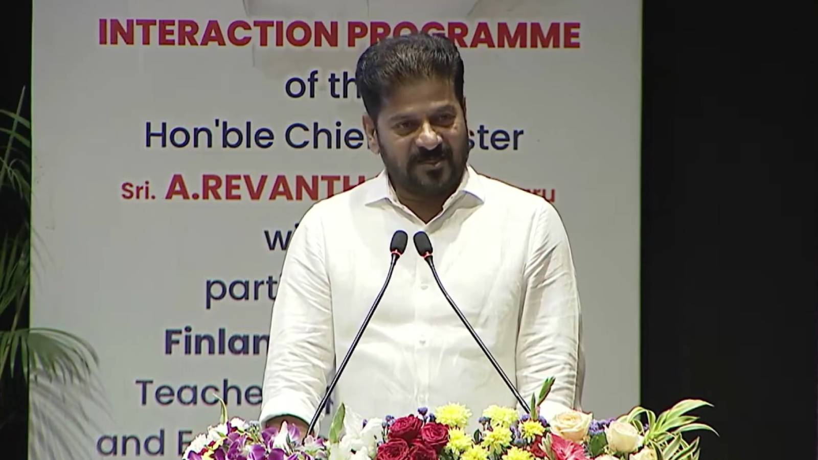 Revanth Reddy on Education portfolio resignation