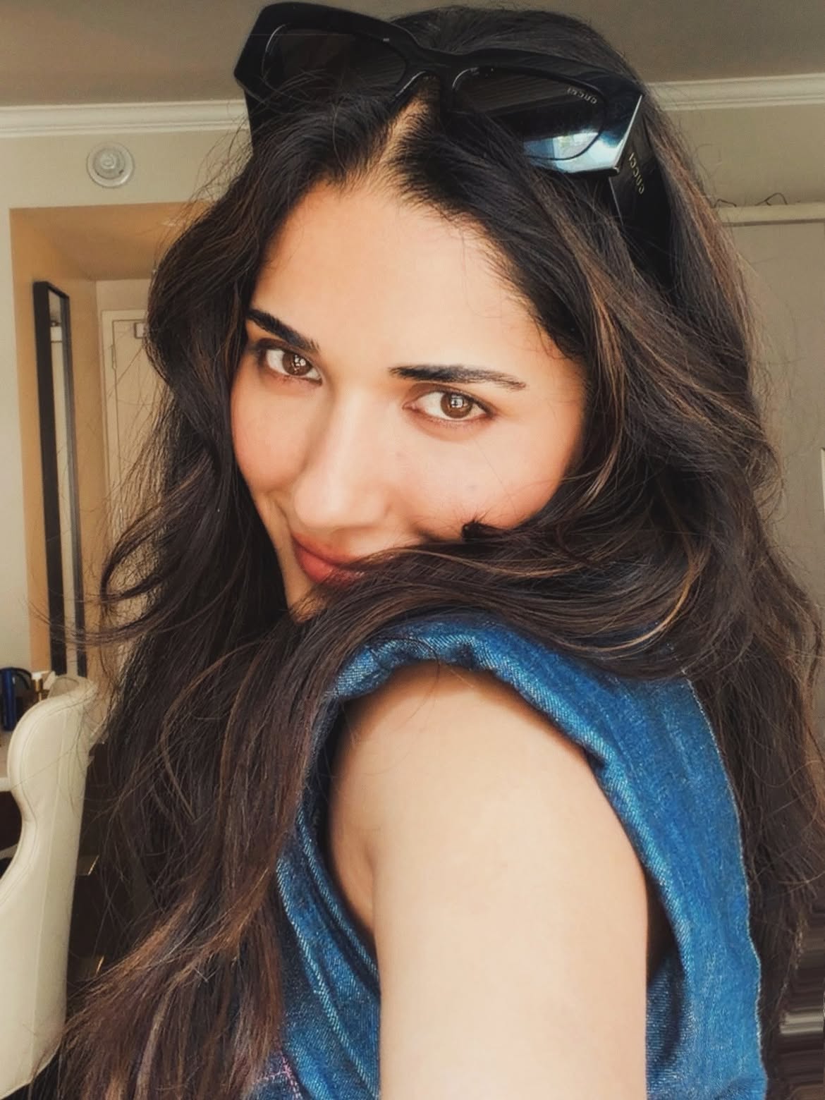 Ruhani Sharma Flashing Confident Cute Expression