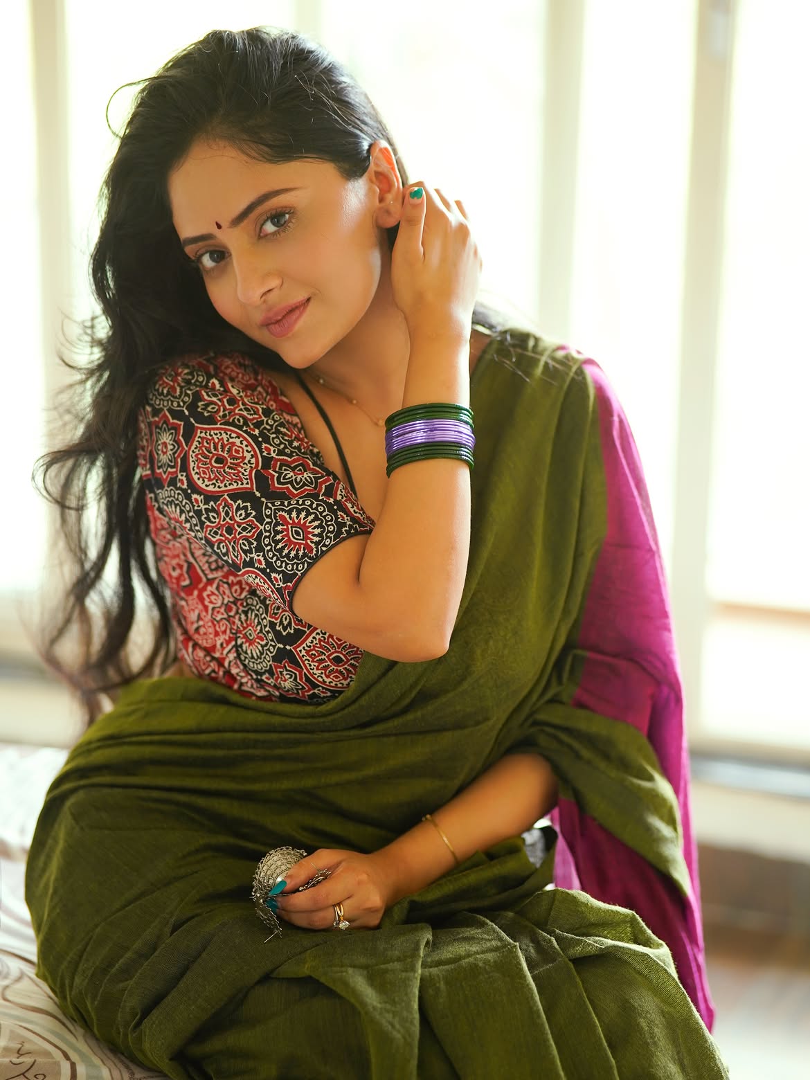 Sanya Thakur Gives Chic Window Light Portrait Look