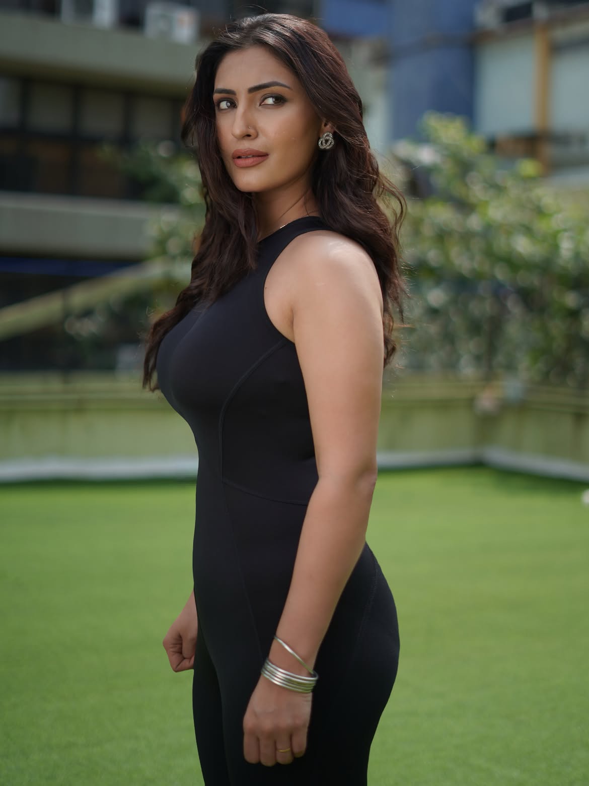 Shivangi Verma Striking Editorial Outdoor Portrait