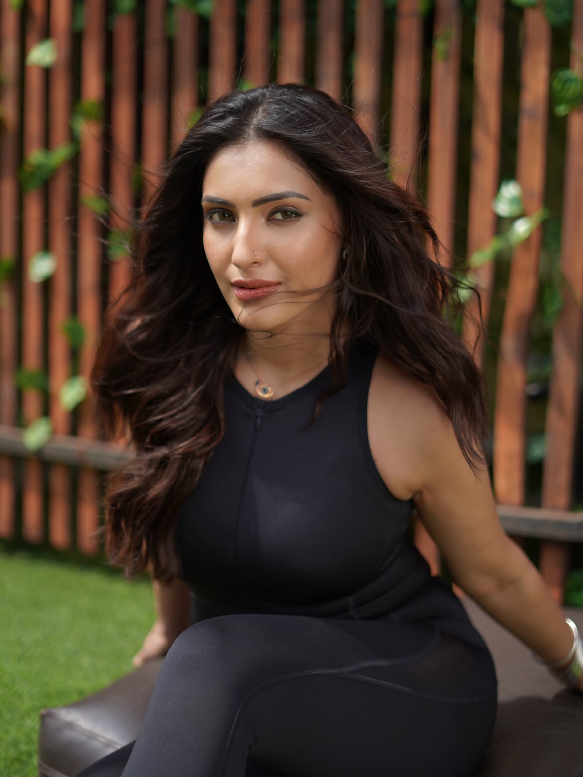 Shivangi Verma Confident Outdoor Fitness Fashion