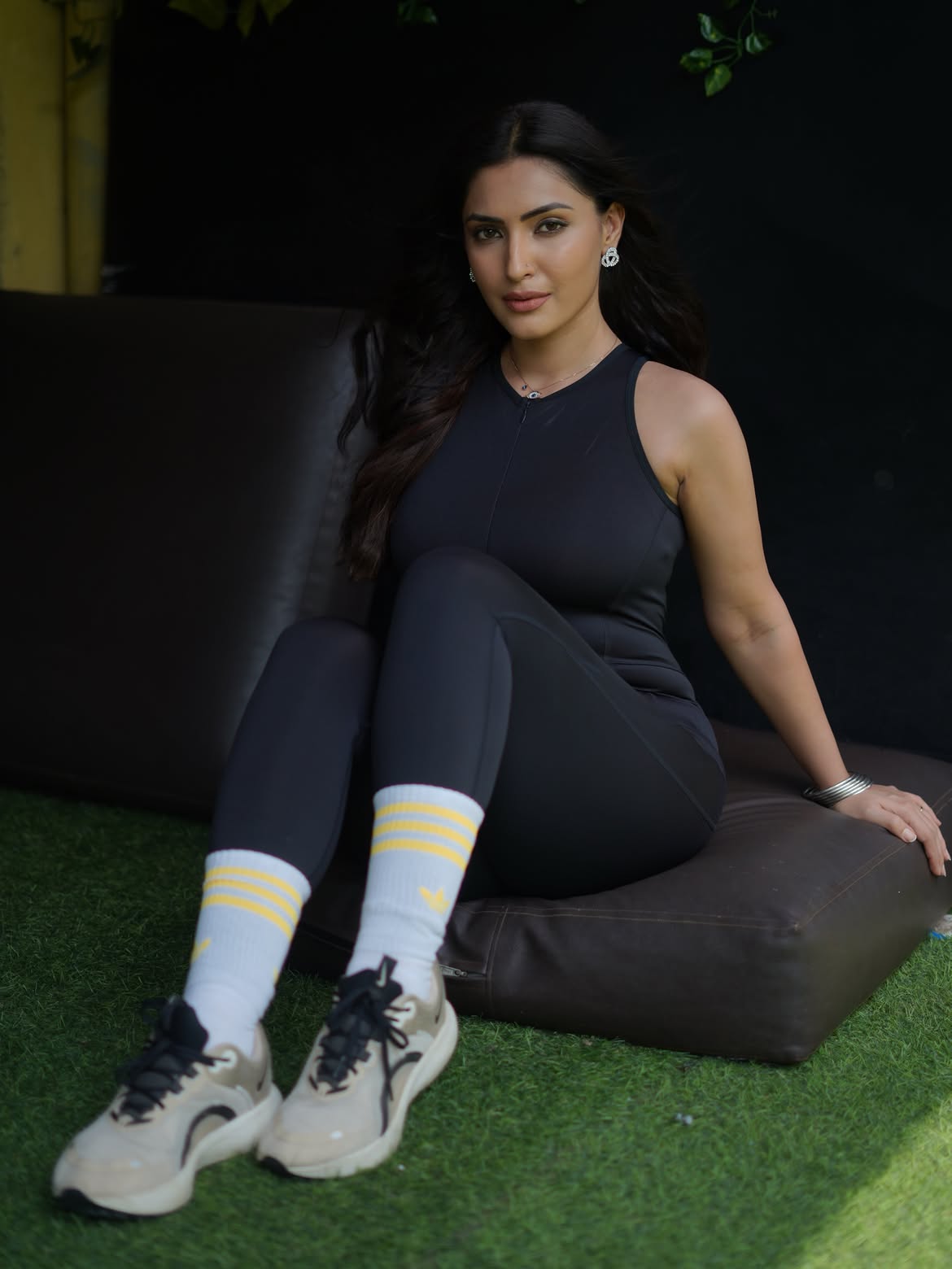 Shivangi Verma Trendy Fitness Outfit Outdoor Shoot
