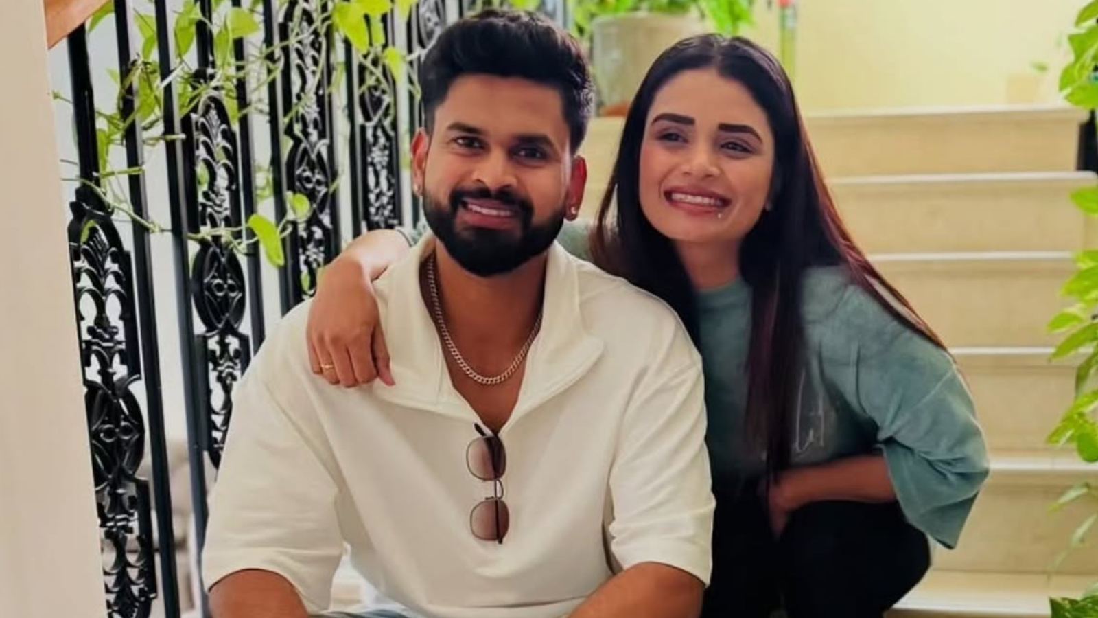 Shreyas Iyer and Shrestha Iyer