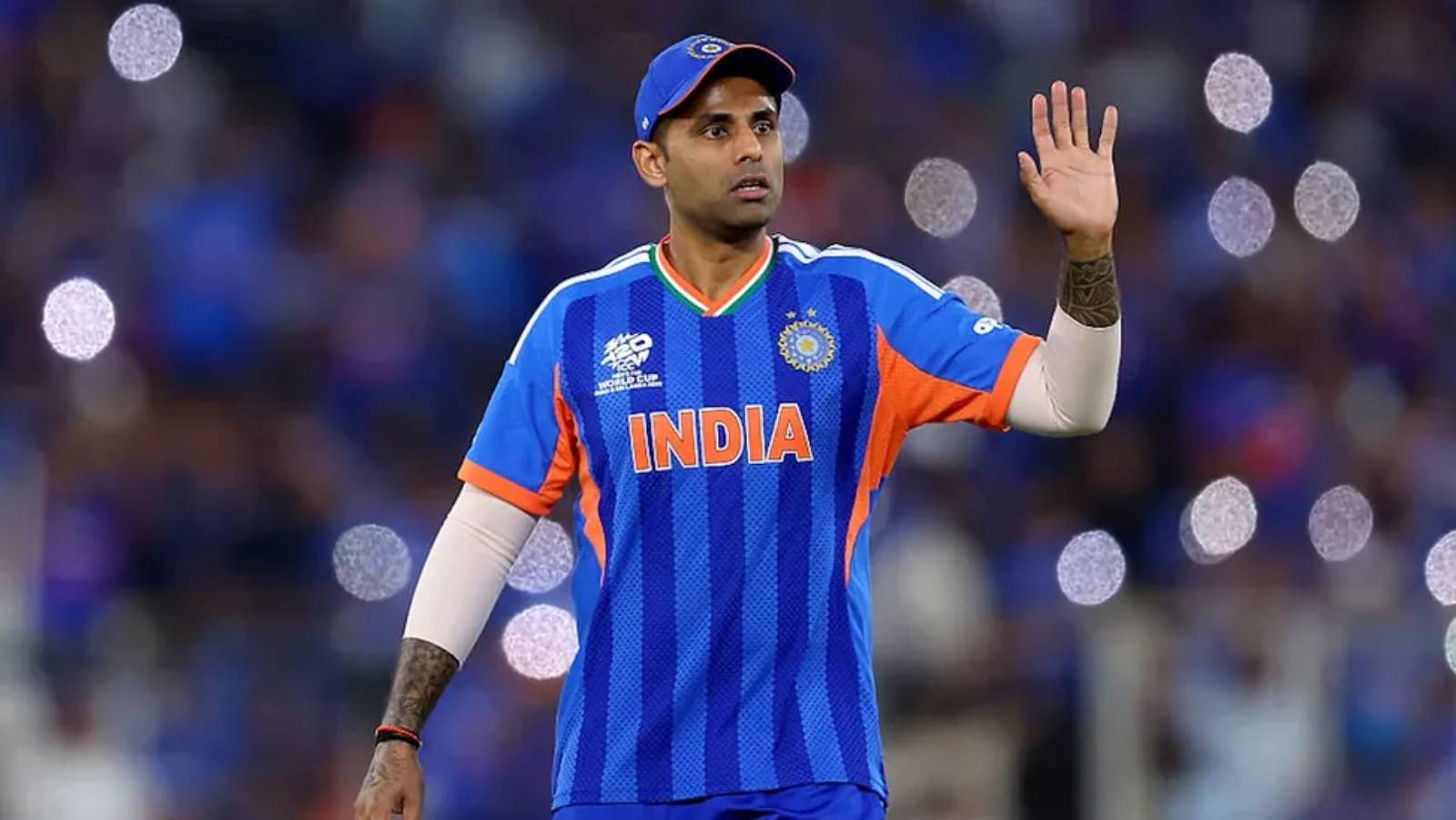 Suryakumar Yadav during Team India match