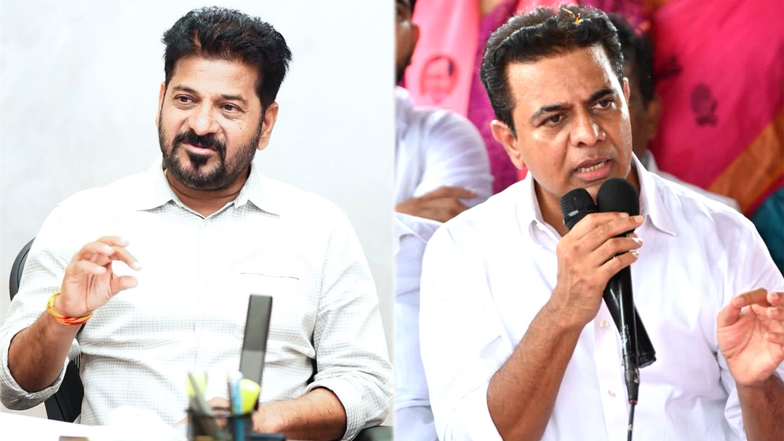 Congress and BRS political confrontation
