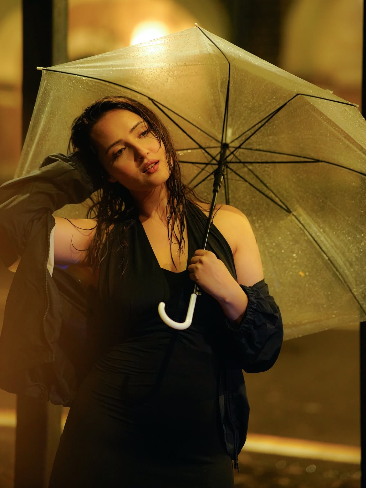 Varsha Rekhate Creates Dreamy Rain Mood Portrait