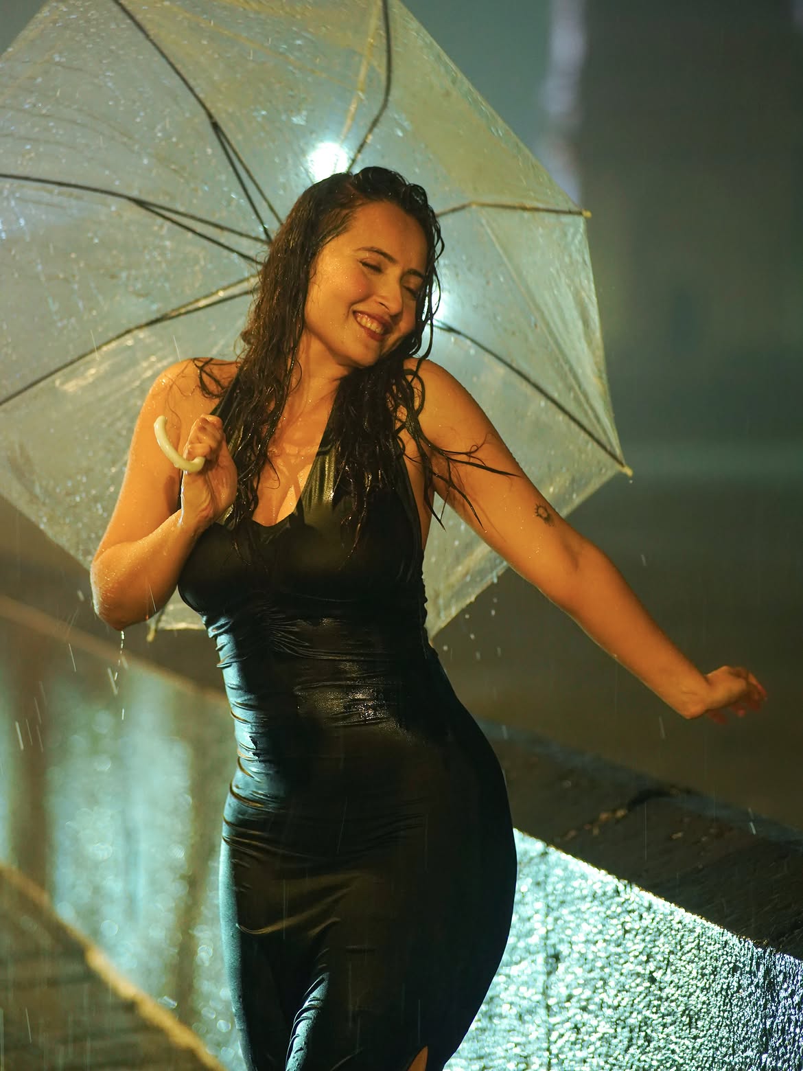 Varsha Rekhate Flaunts Classy Black Dress Elegance