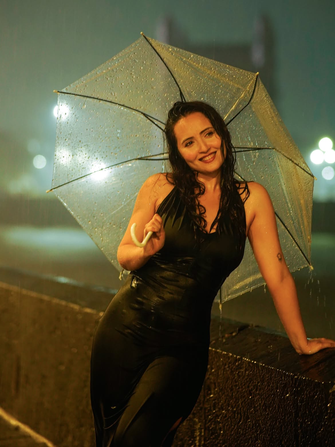 Varsha Rekhate Enjoys Rain With Stylish Confidence