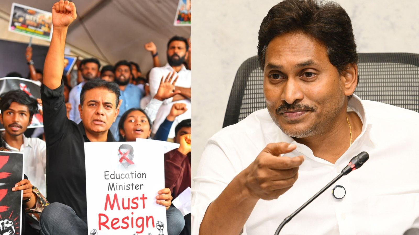 YSRCP NEET stand
