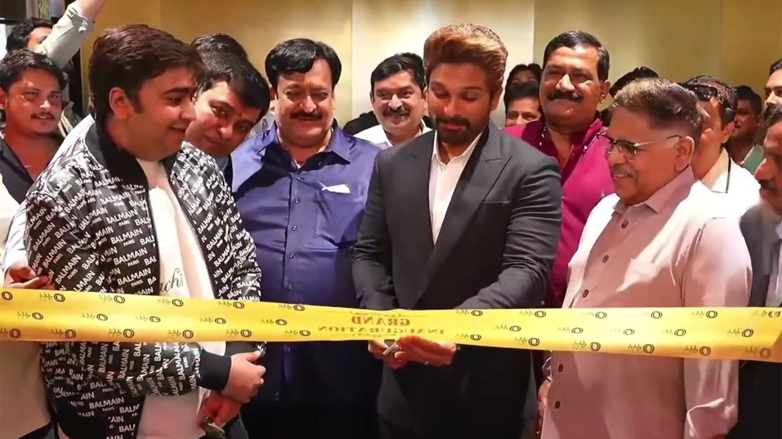 Allu Arjun at AAA Cinemas Vizag launch