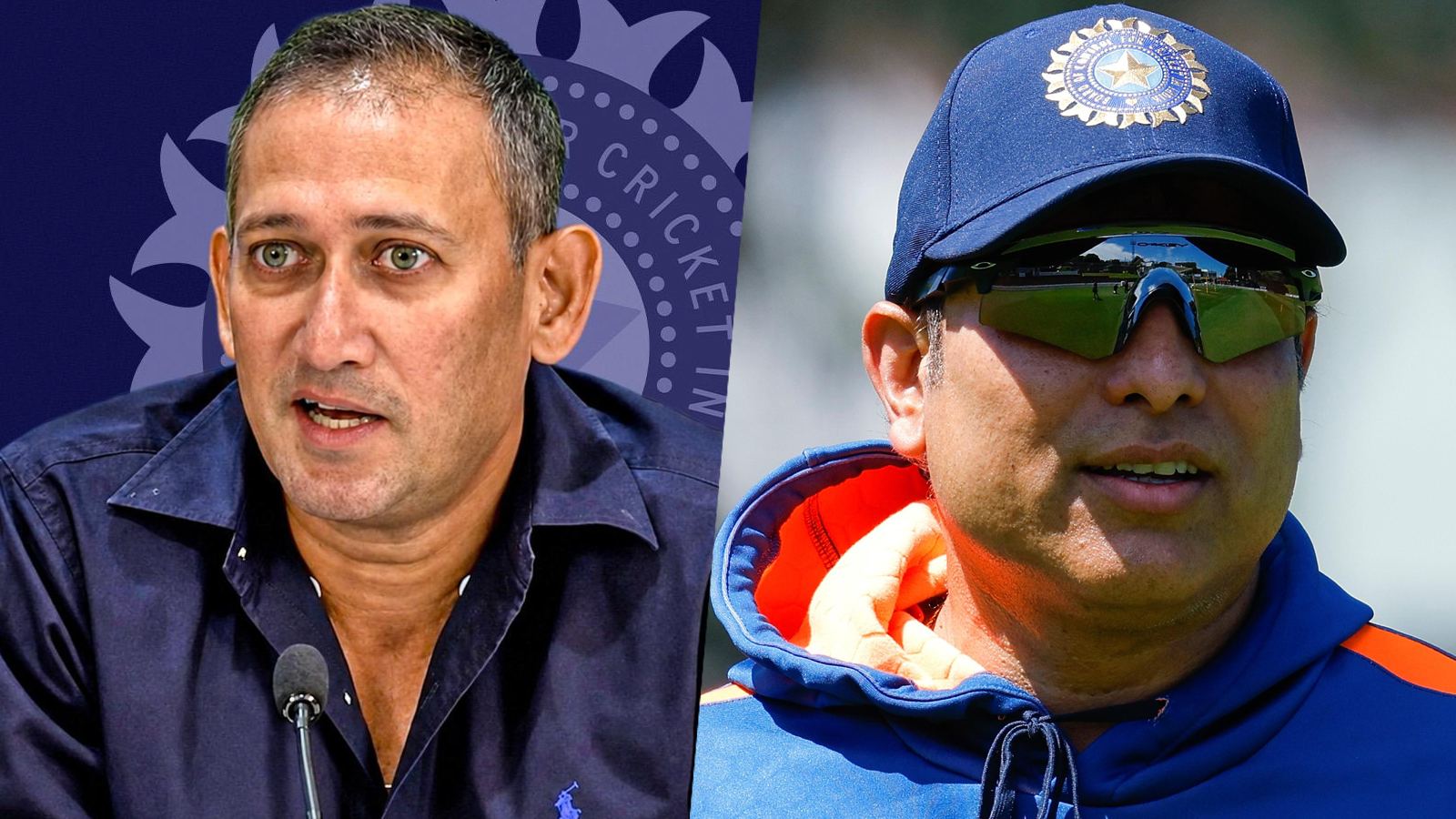 Ajit Agarkar and VVS Laxman