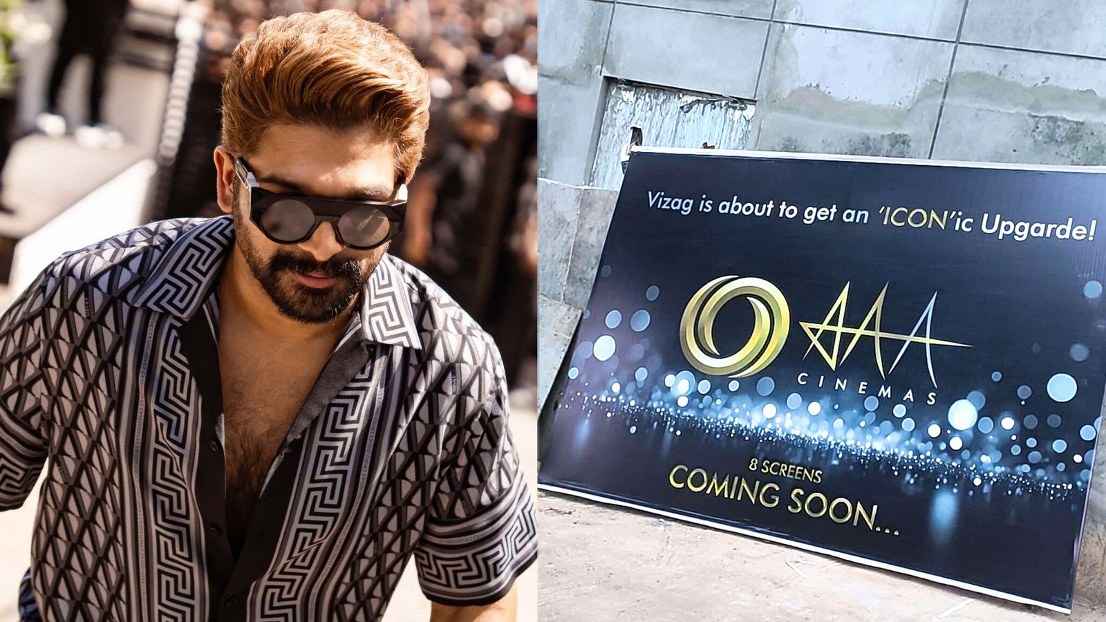 Allu Arjun at AAA Multiplex Vizag
