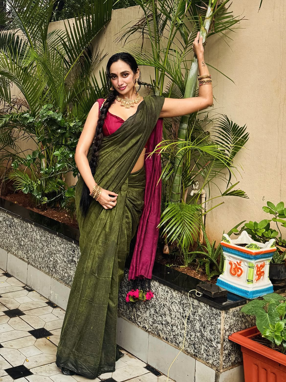 Aparna Reddy Flaunts Elegant Ethnic Fashion Look
