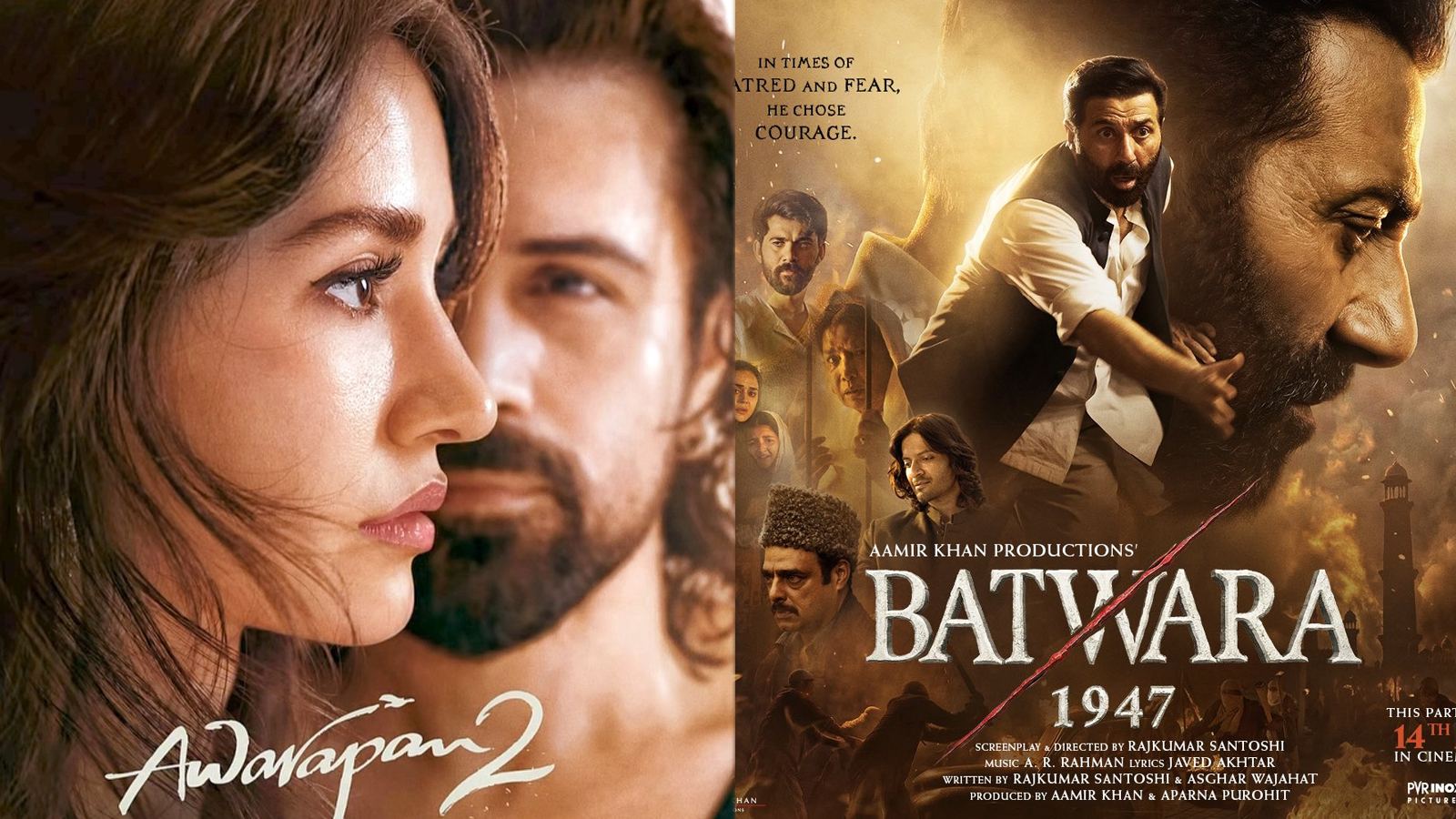 Awarapan 2 and Batwara 1947 box office clash