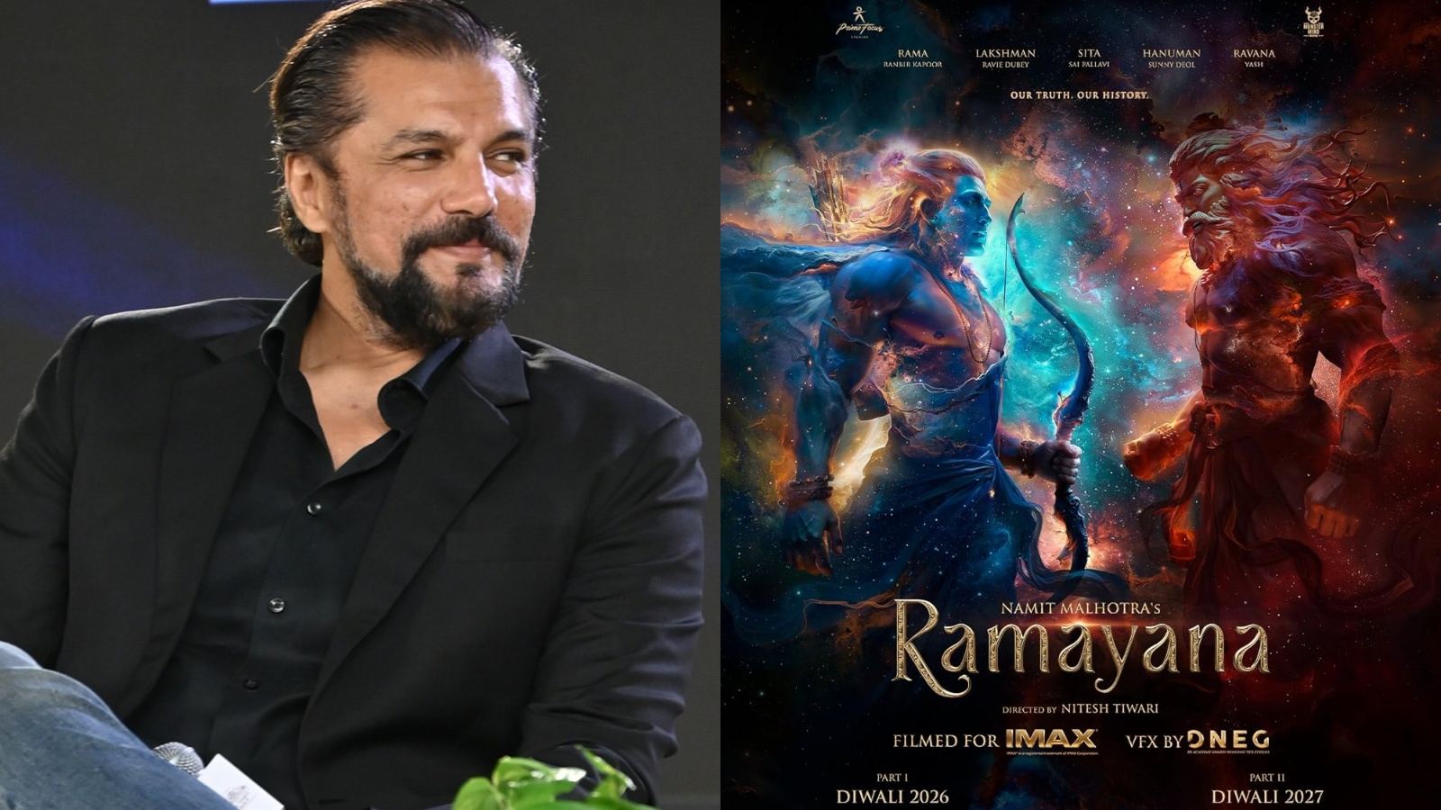 Chetan Hansraj in Ramayana seven roles