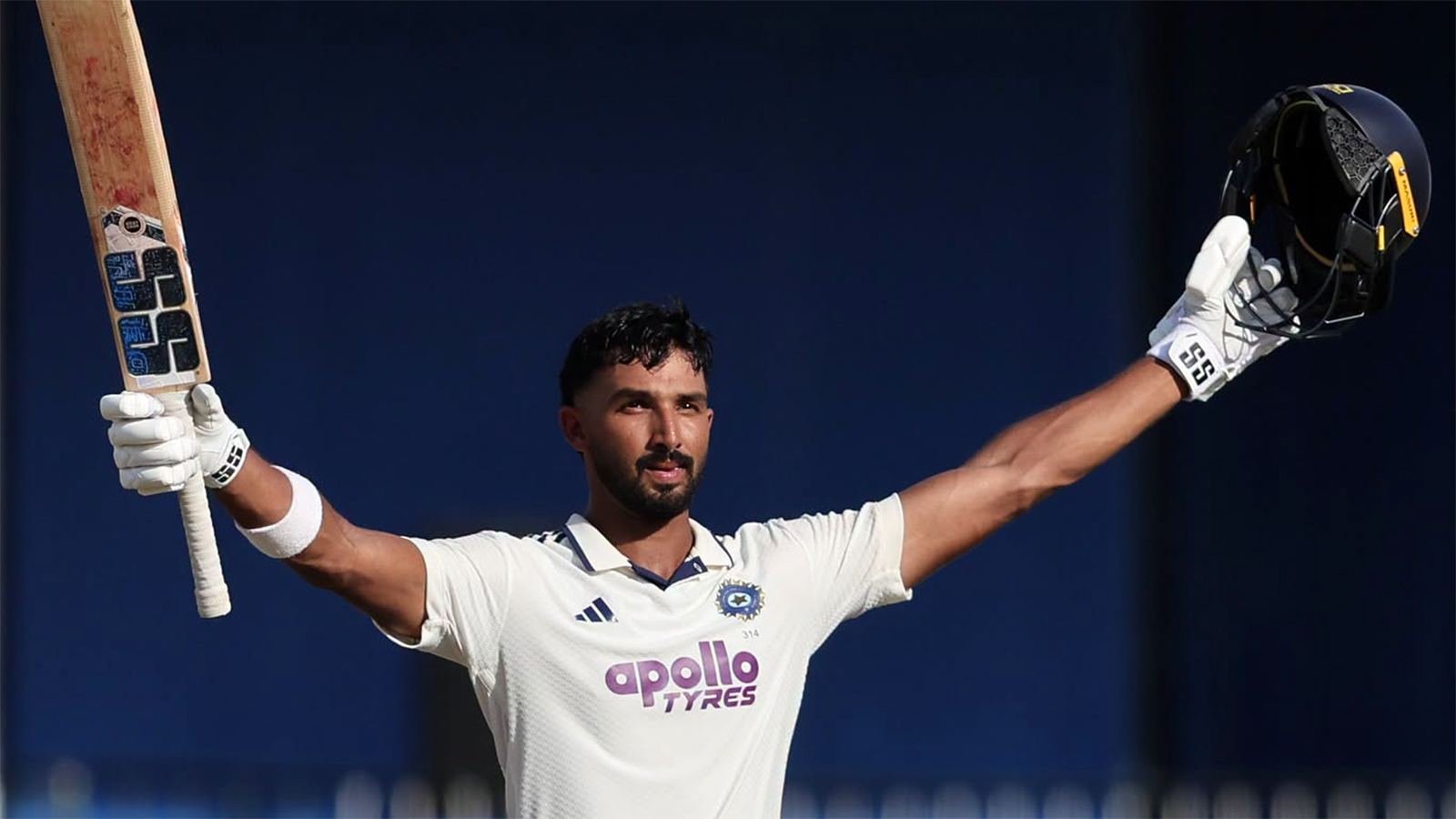 Devdutt Padikkal celebrates century in Colombo