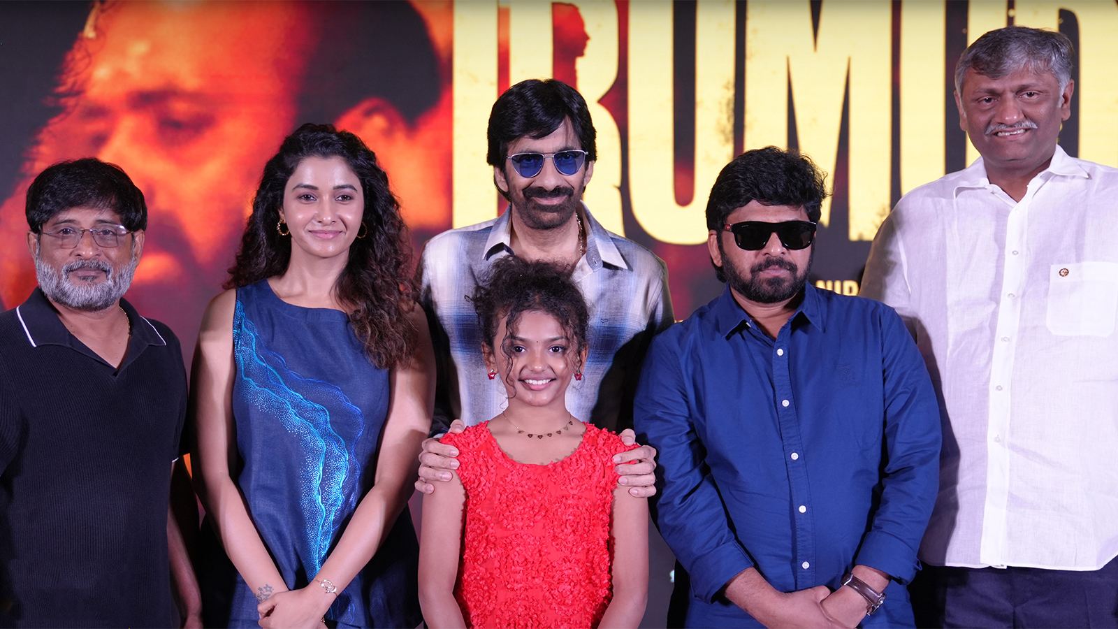 Ravi Teja at Irumudi success meet event