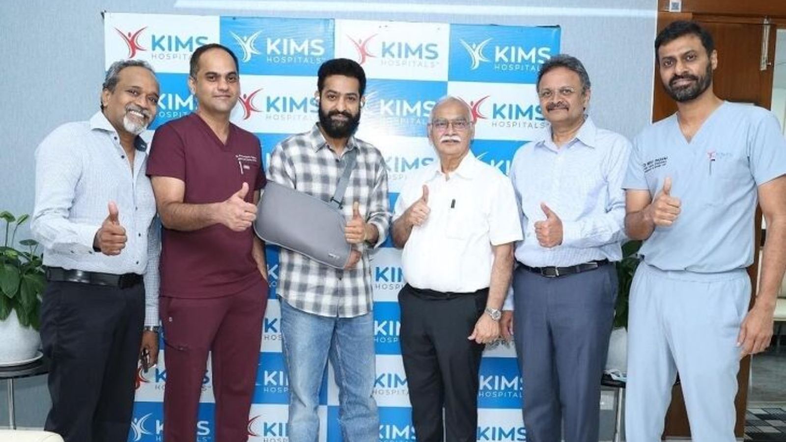 Jr NTR after shoulder surgery