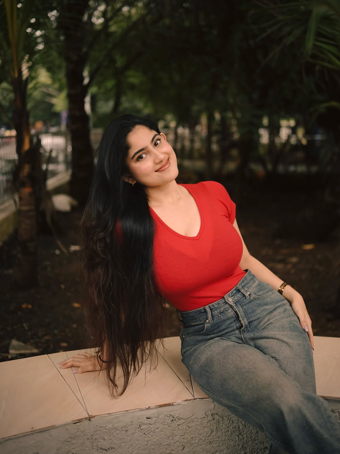 Kaavya Vurity Flaunts Relaxed Fashion Attitude