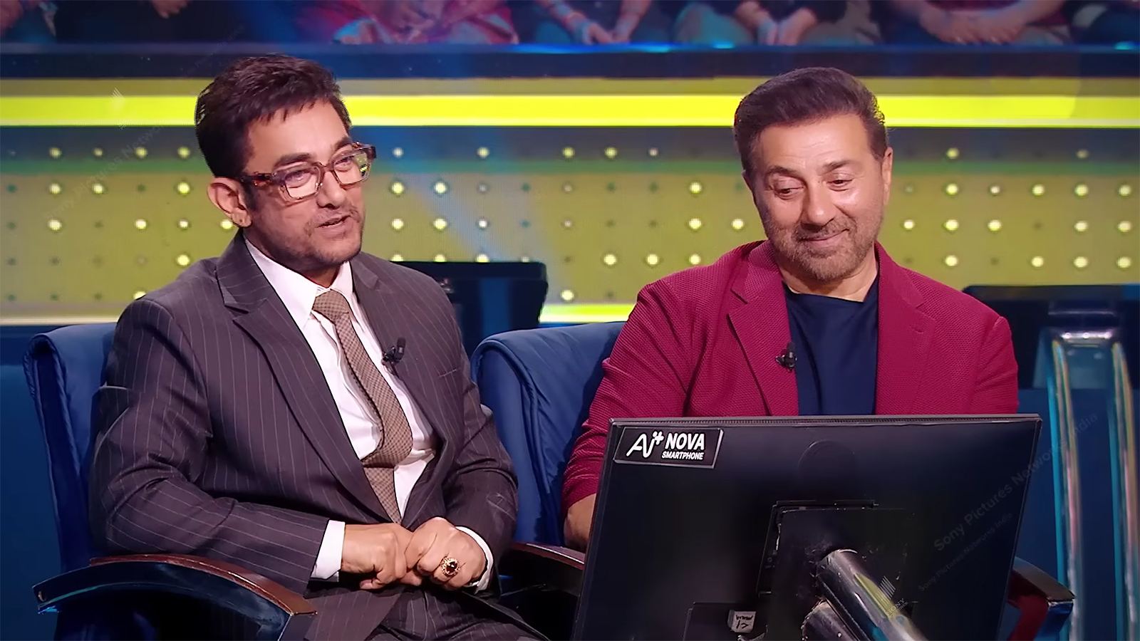 Aamir Khan Sunny Deol on KBC