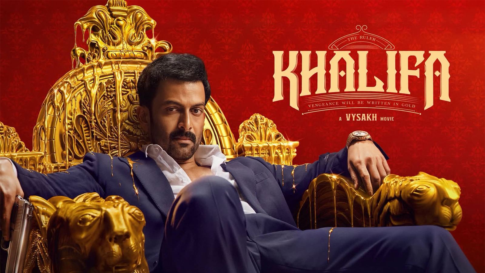 Prithviraj Sukumaran in Khalifa action scene