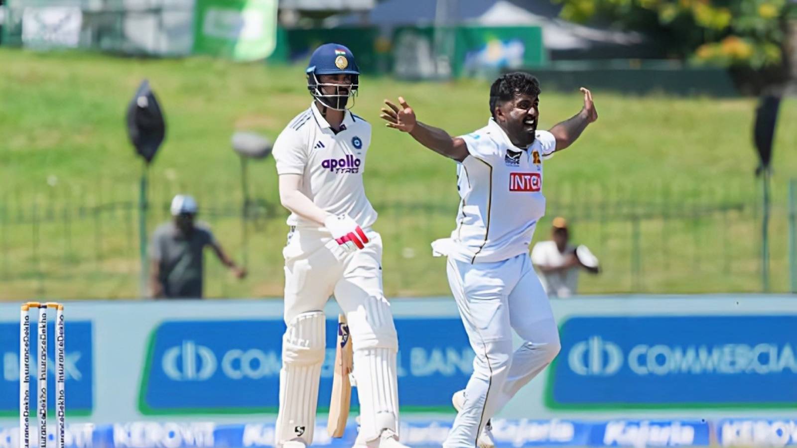 KL Rahul during Colombo Test match