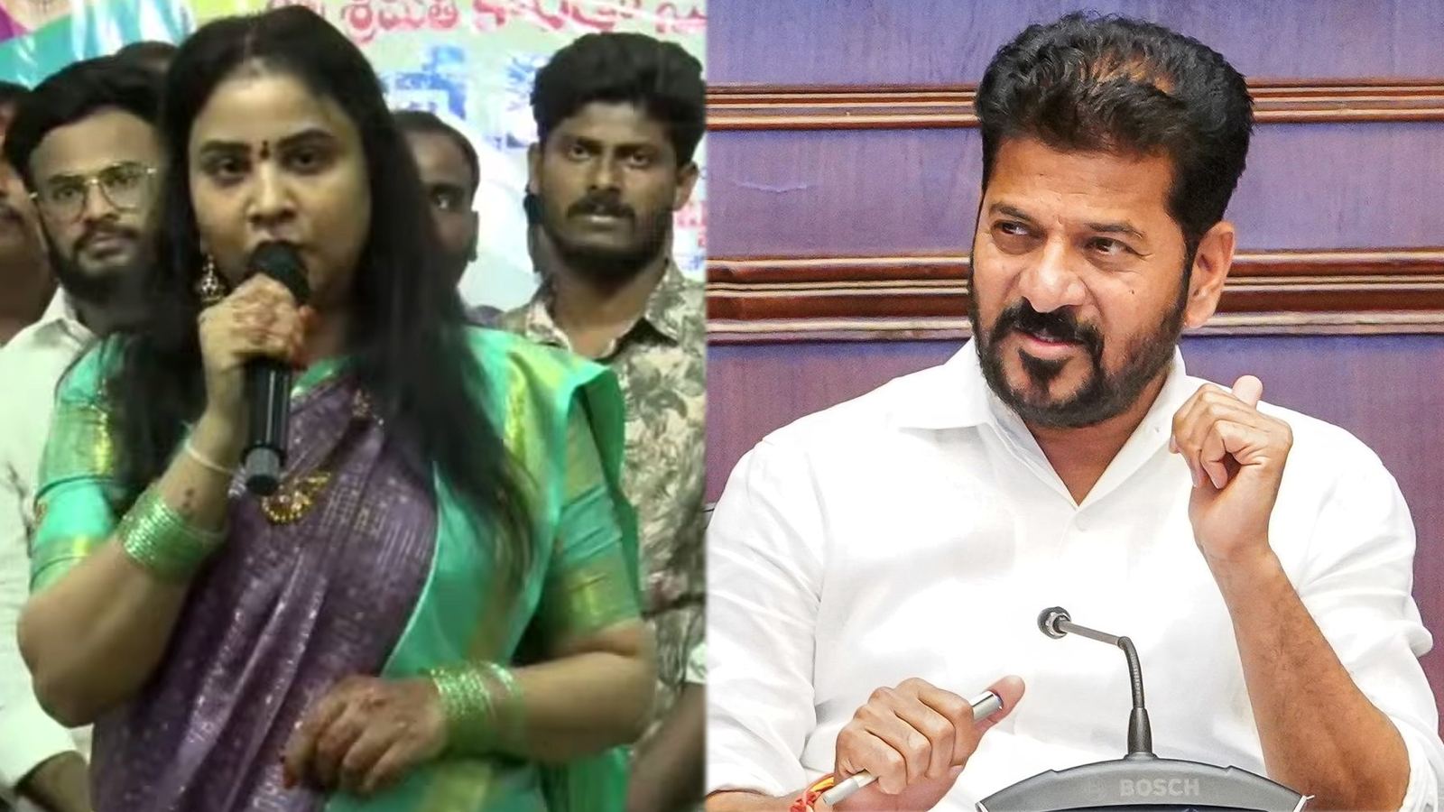 Konda Sushmitha's Remarks on Revanth Reddy