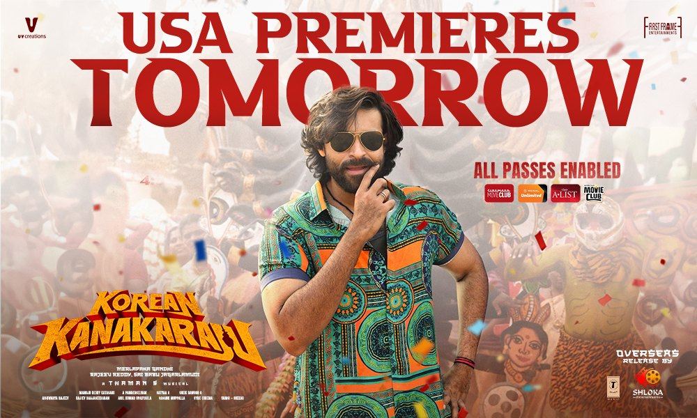 Korean Kanakaraju USA Premieres