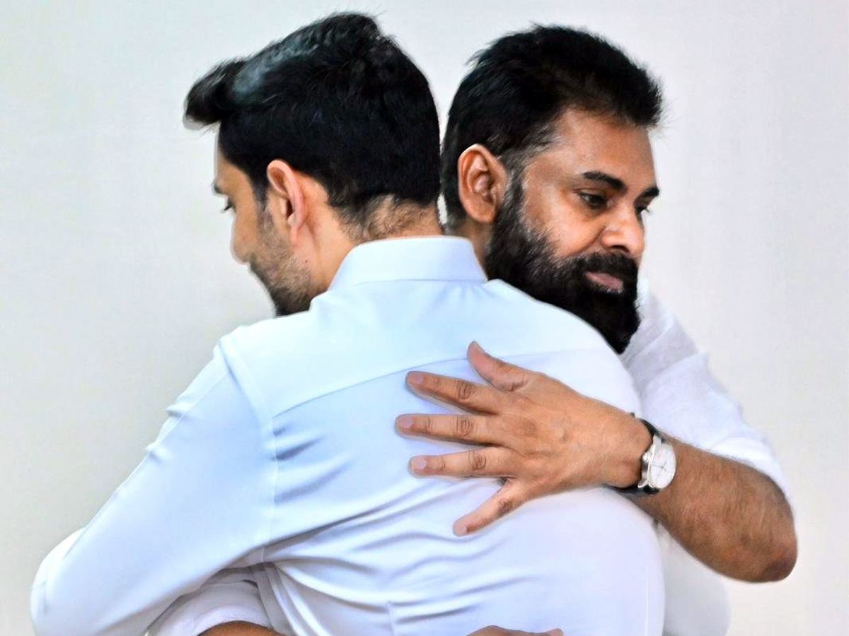 Nara Lokesh and Pawan Kalyan highlighting TDP-Jana Sena alliance unity