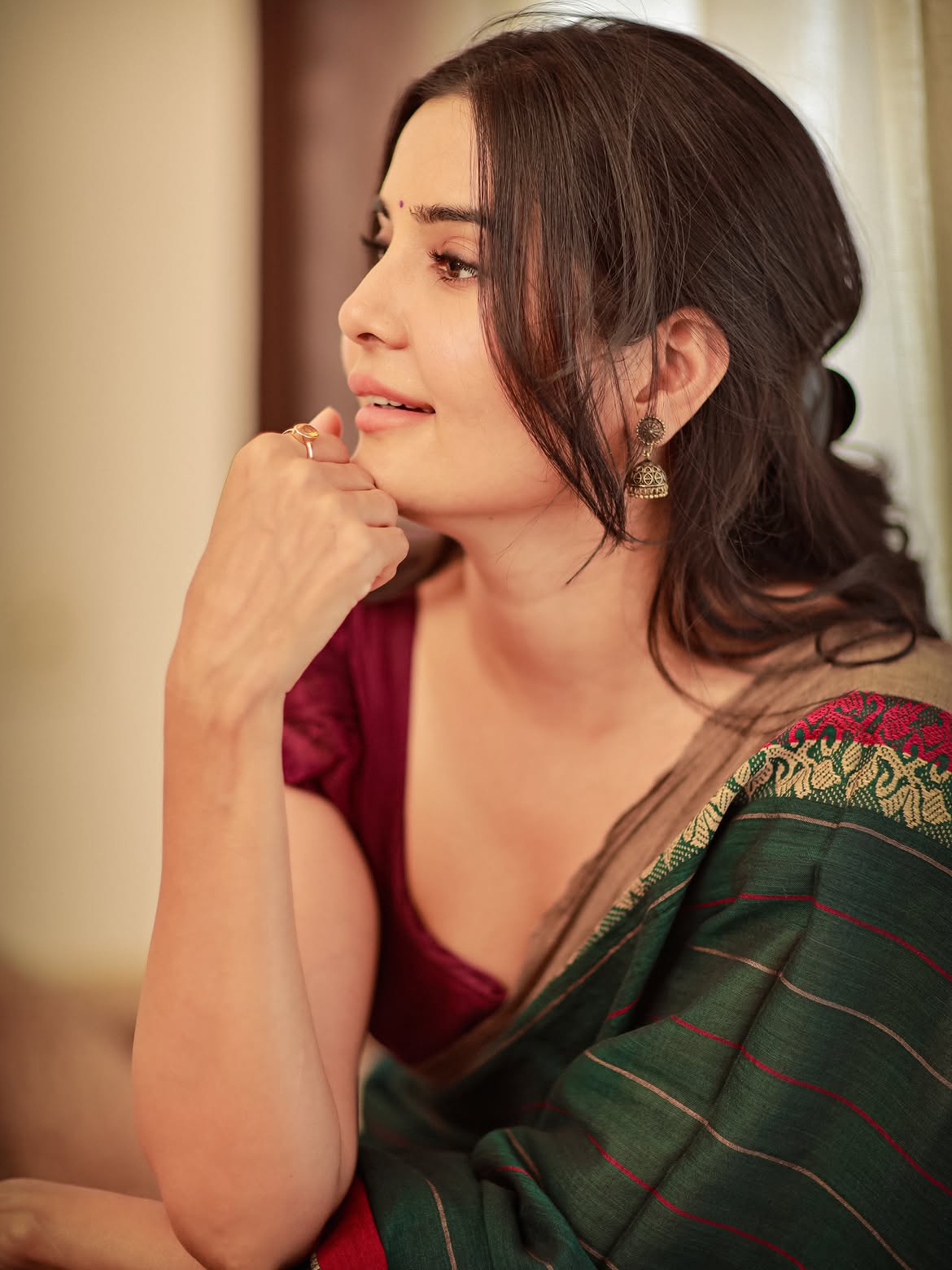 Madhuri Jain Gives Graceful Window Side Portrait