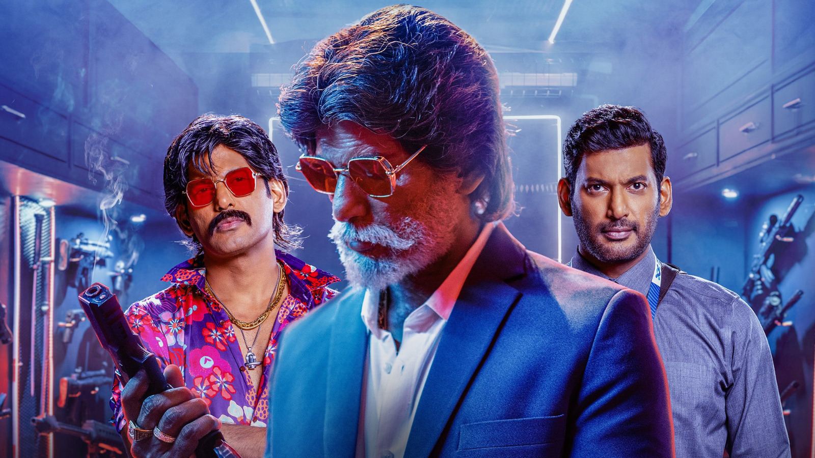 Vishal in Magudam movie poster