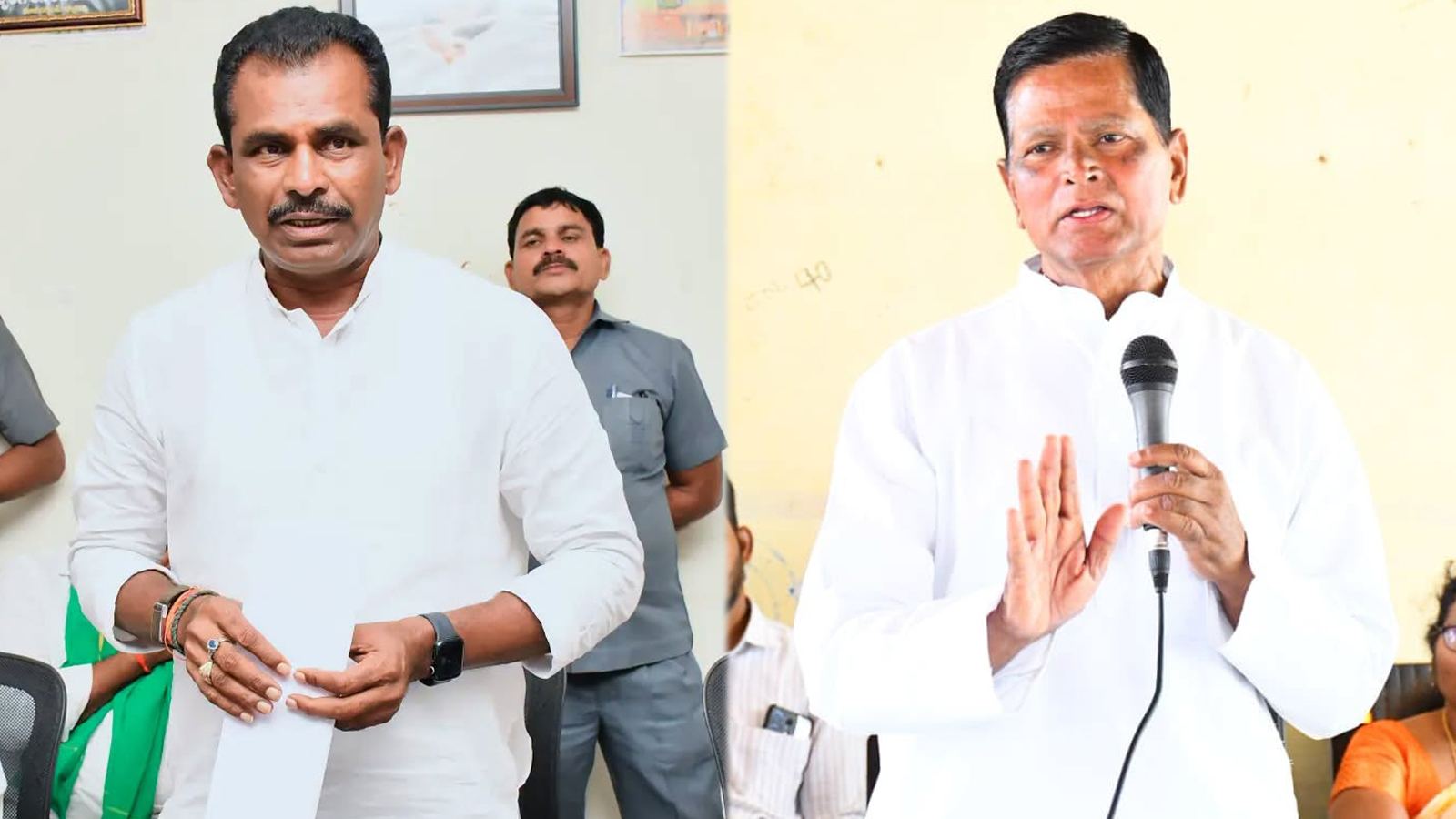 Megha Reddy and Chinna Reddy political clash