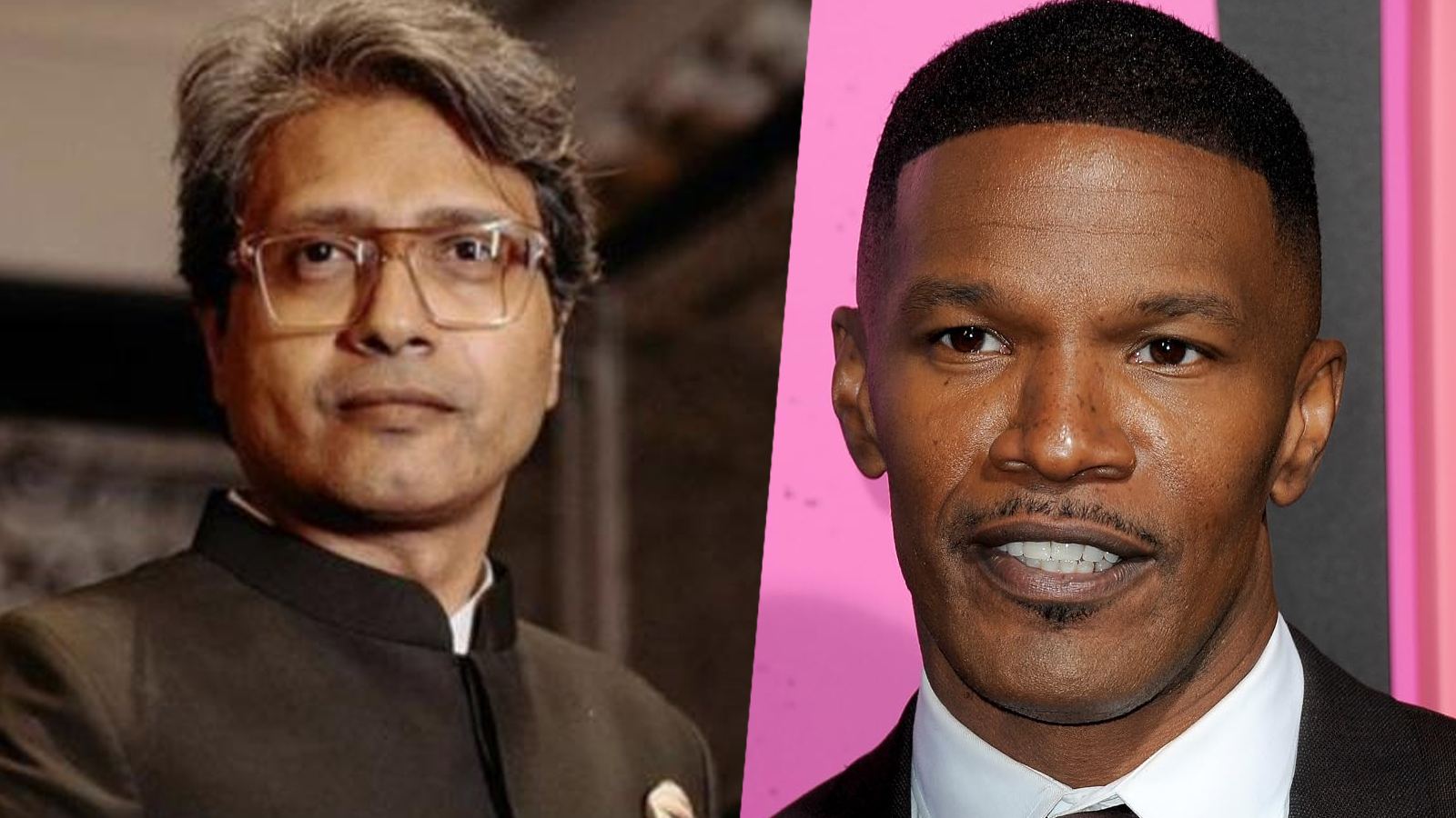 Nagesh Bhat and Jamie Foxx