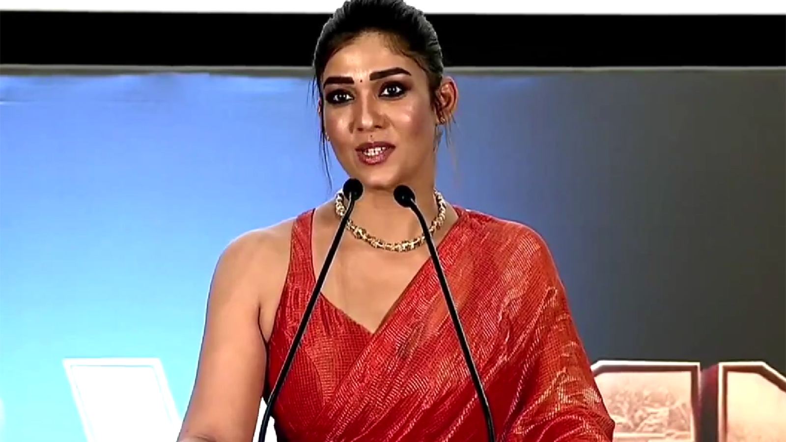 Nayanthara at the Toxic trailer launch