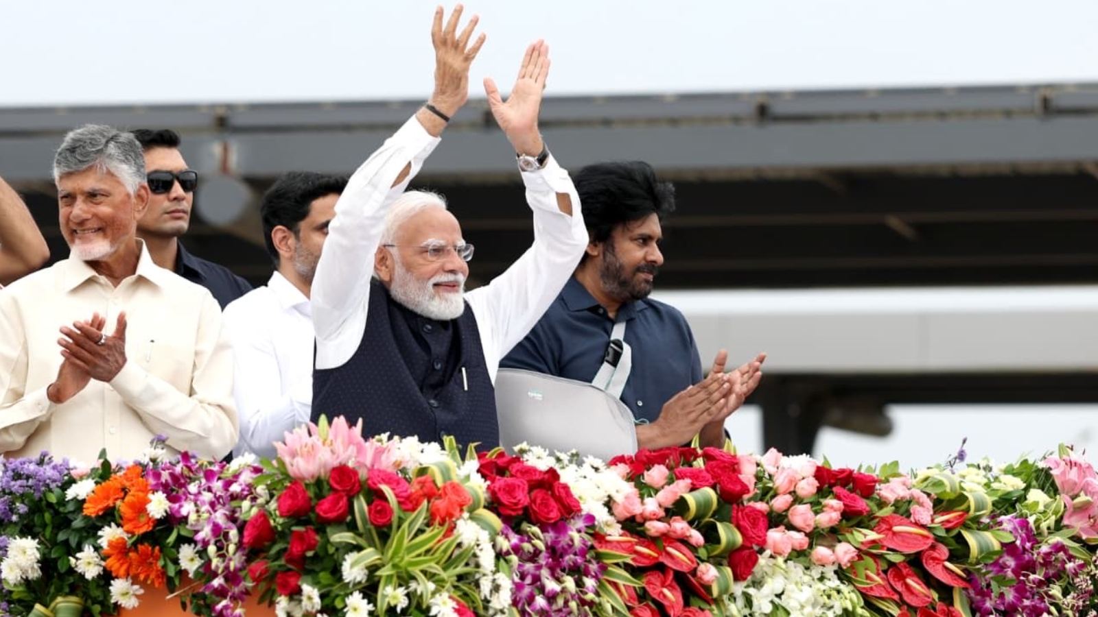 PM Modi at Bhogapuram Airport event