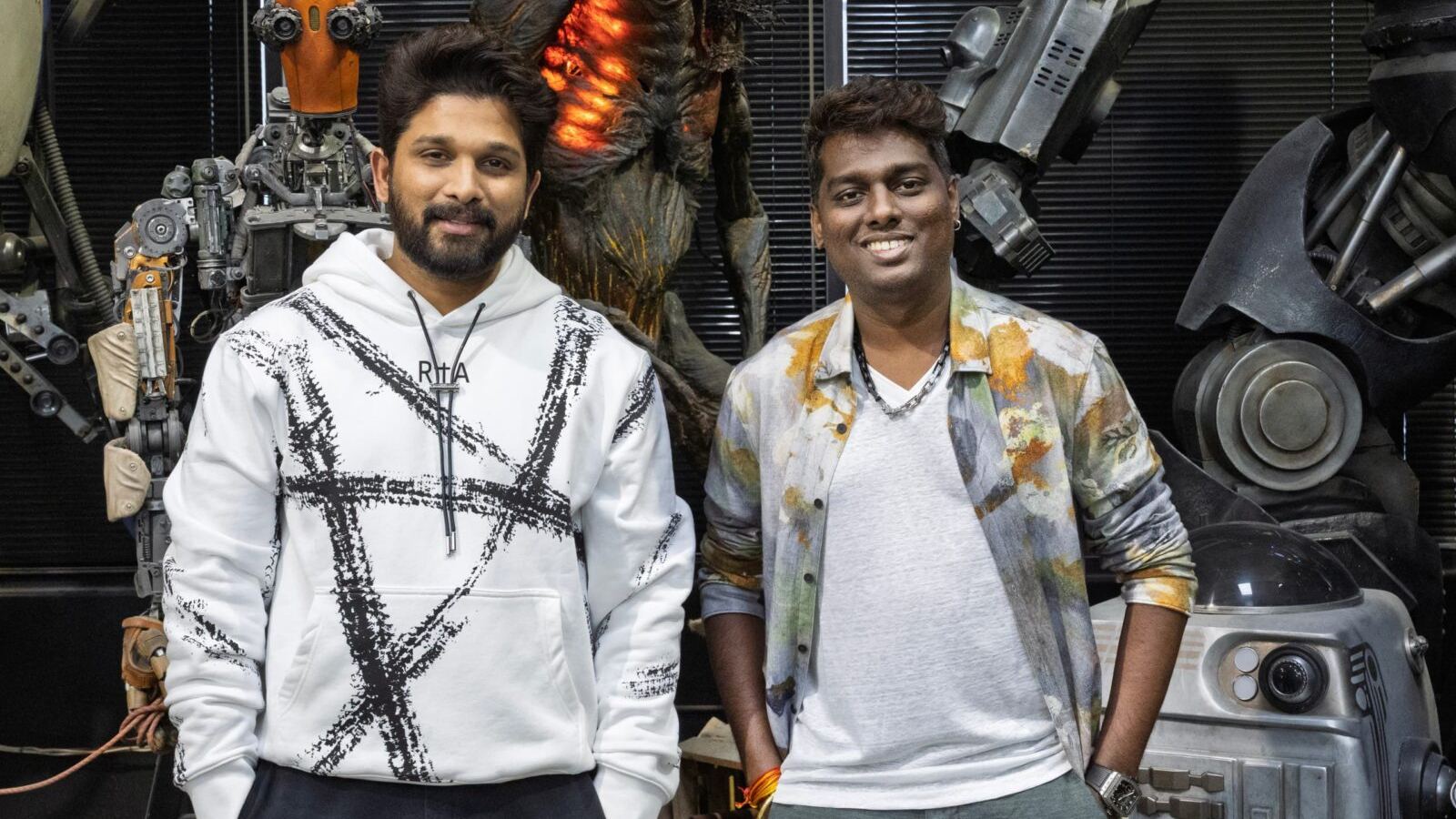Allu Arjun and Rashmika Mandanna in Raaka