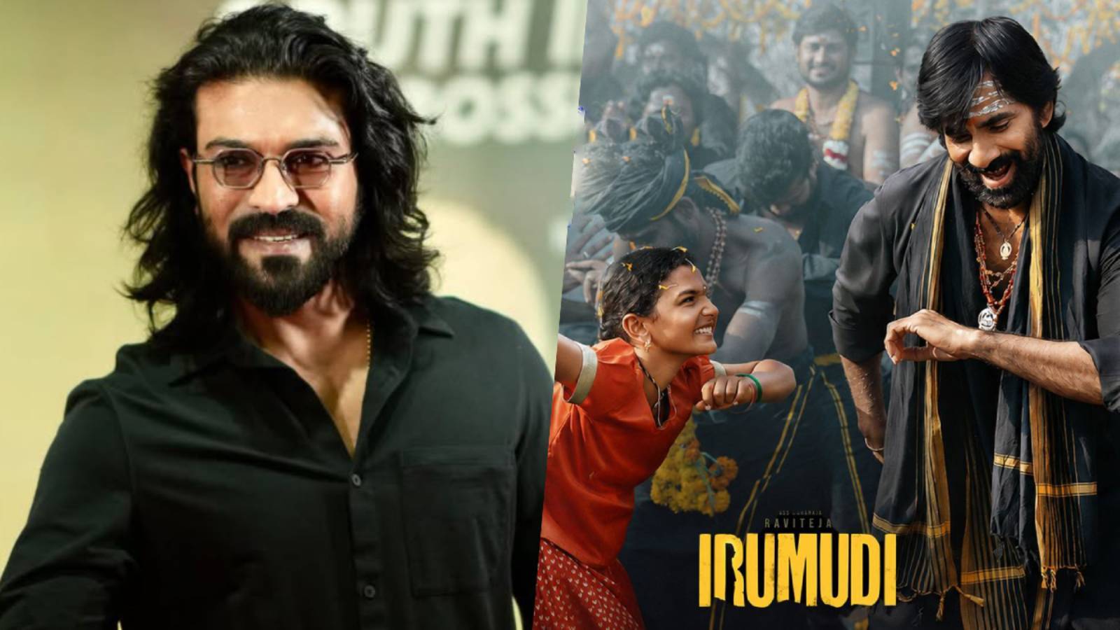 Ram Charan wishes Ravi Teja for Irumudi