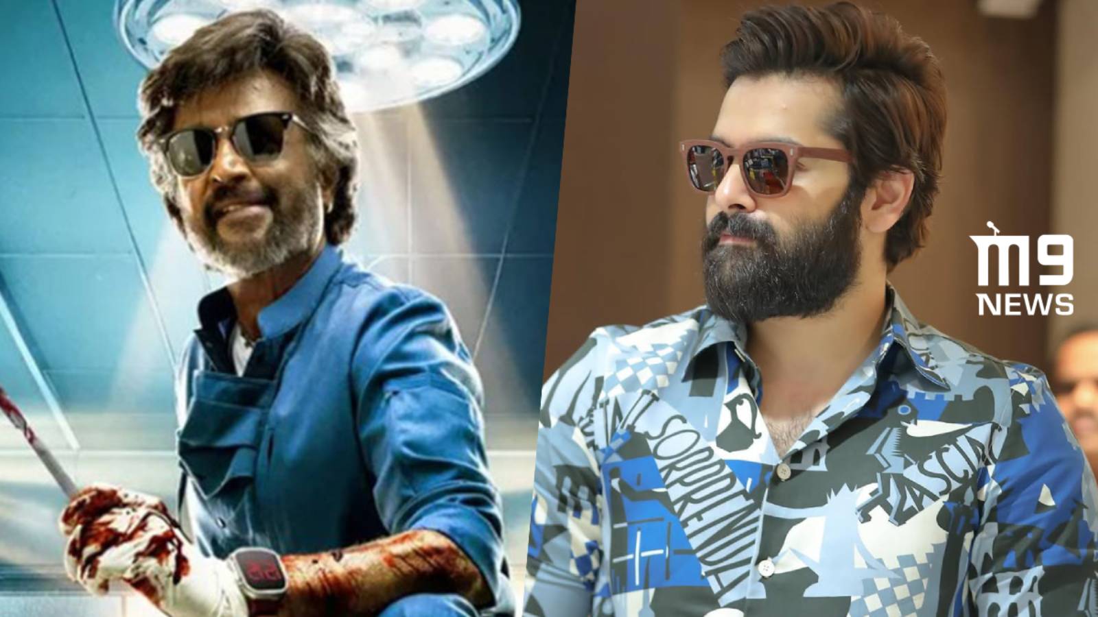 Ram Pothineni and Rajinikanth in Dharman