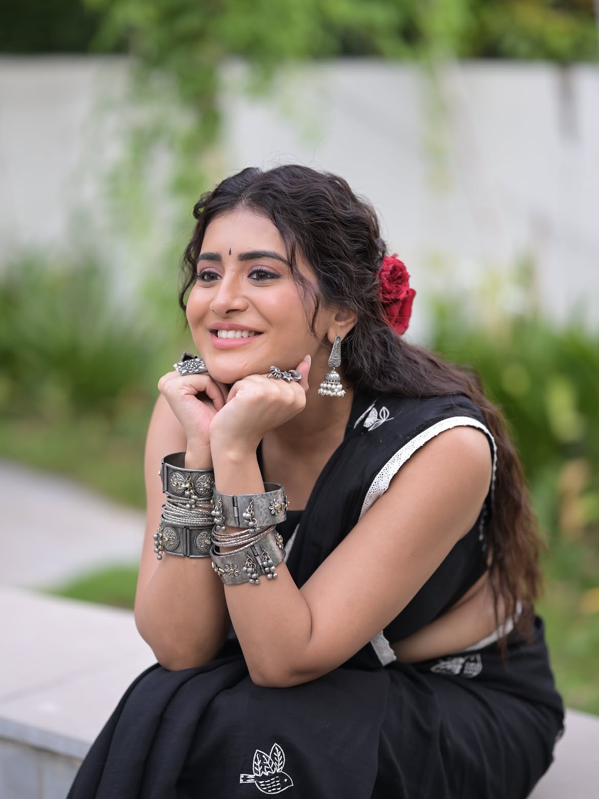 Rashi Singh Smiles Bright In Chic Ethnic Fashion Look