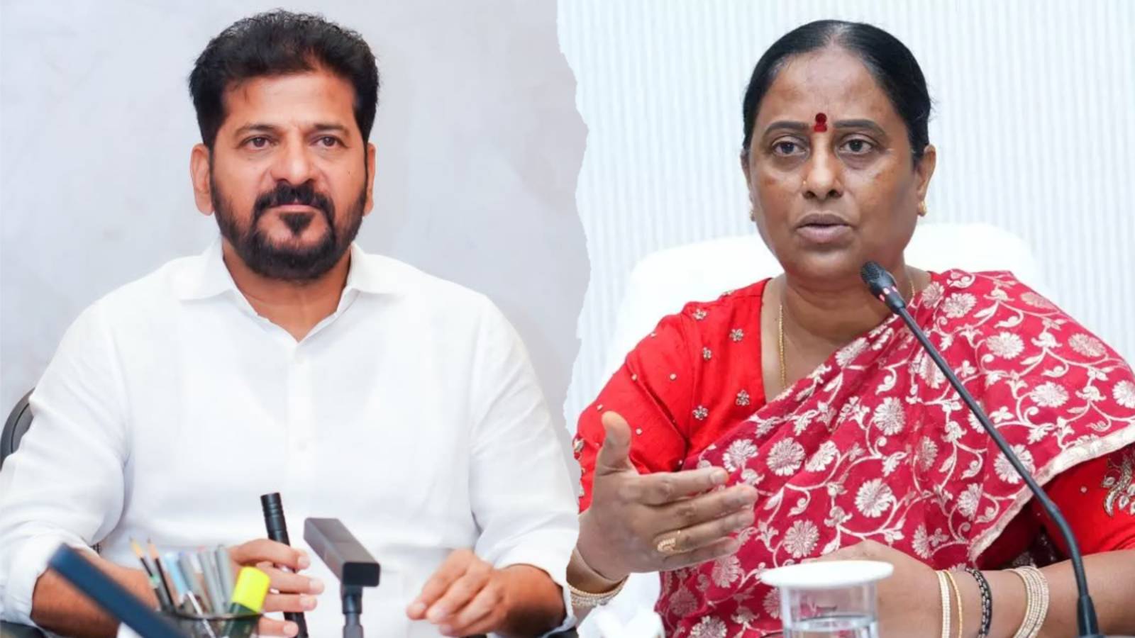 Revanth Reddy Konda Surekha controversy