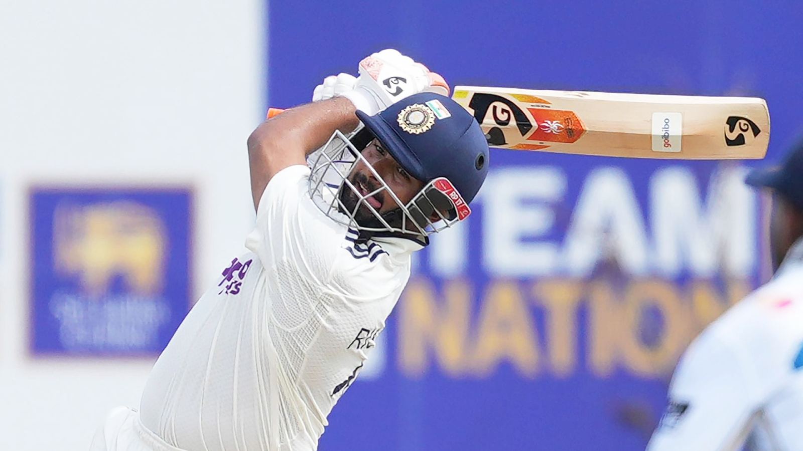 Rishabh Pant batting in Test cricket