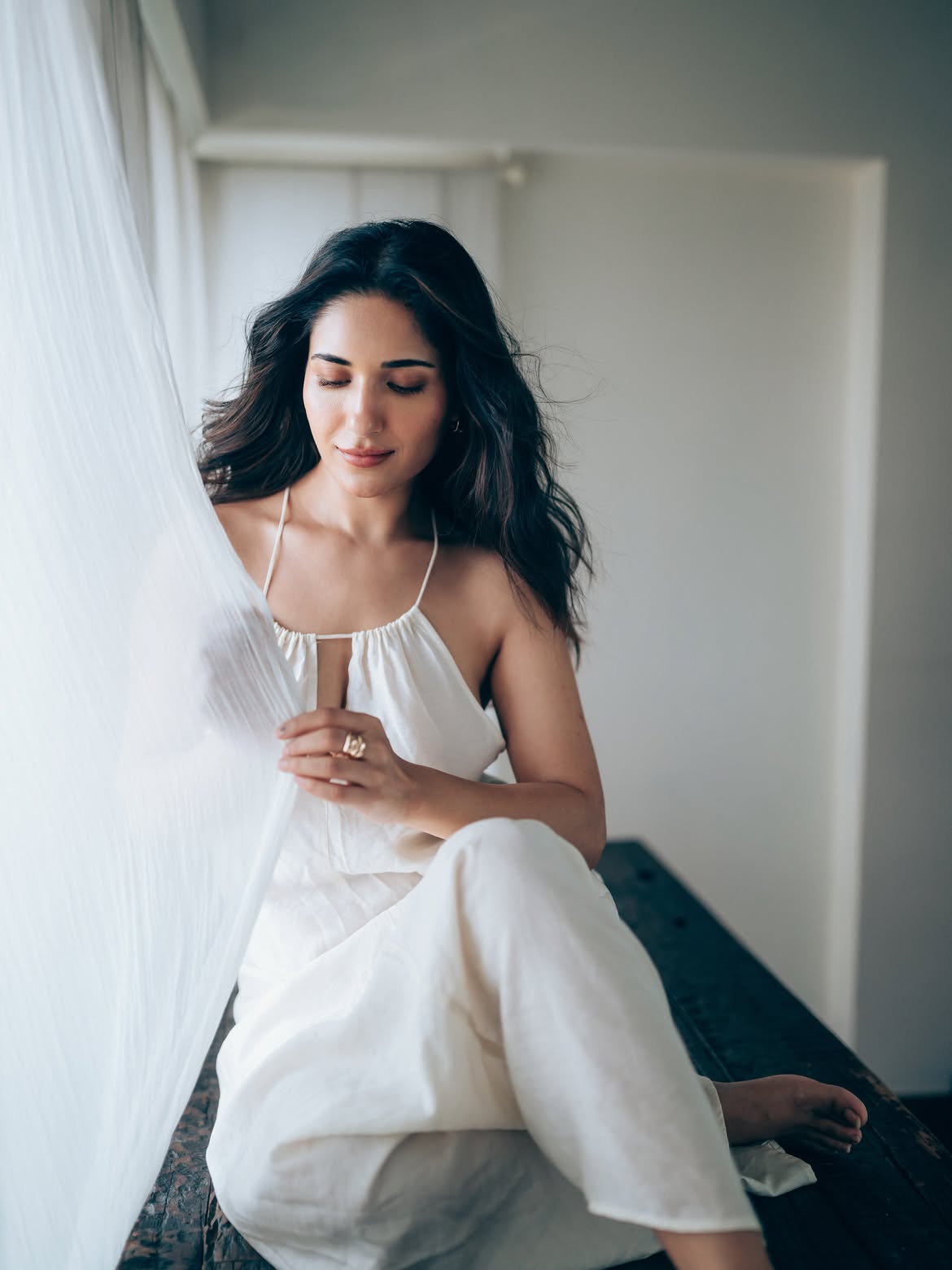 Ruhani Sharma Graceful Side Pose With Soft Expression