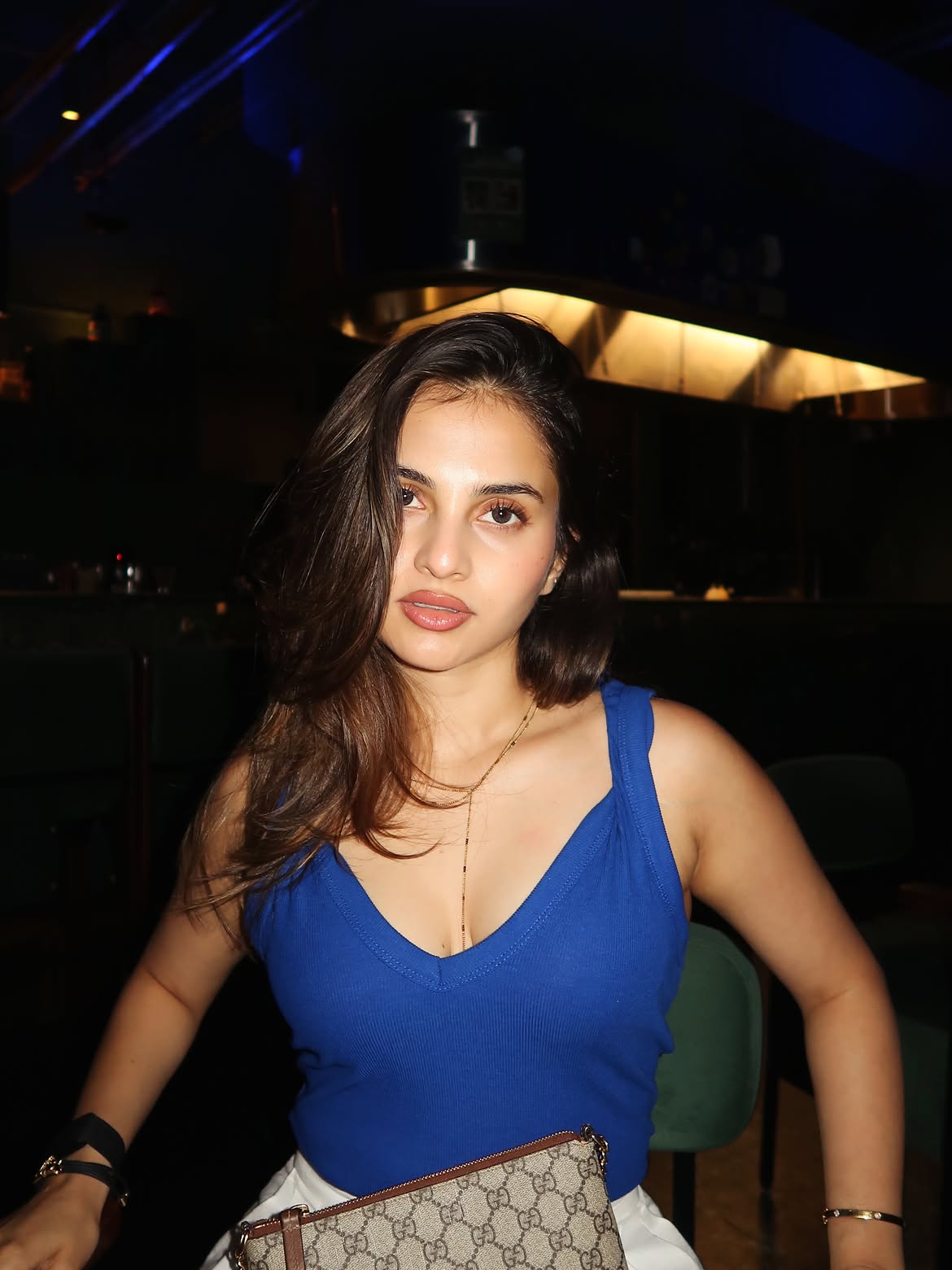 Sai Ramya Owns The Camera In Blue Style
